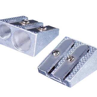 2 Hole Wedge Metal Sharpener