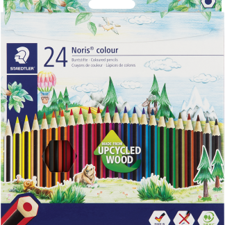 Noris Club ABS Coloured Pencils Full Length 24's
