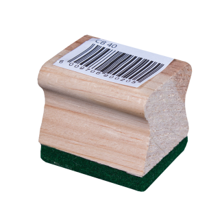 Whiteboard/Chalkboard Wooden Duster 40 x 50mm