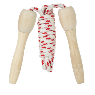 Wooden Handle Skipping Rope